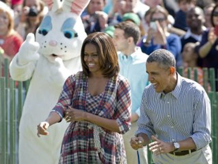 Beyaz Saray'da Paskalya kutlaması İZLE