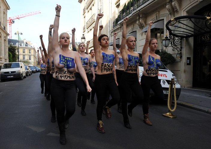 FEMEN'in Türkiye-Fransa ayrımı