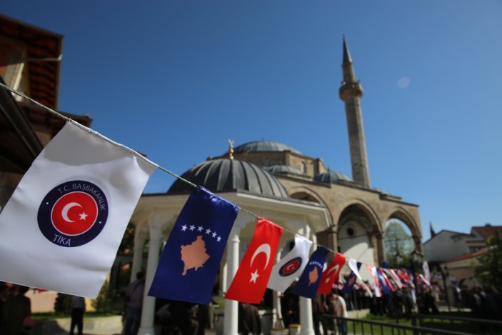 Kosova'da Fatih Camii çevre düzenlemesi bitirildi