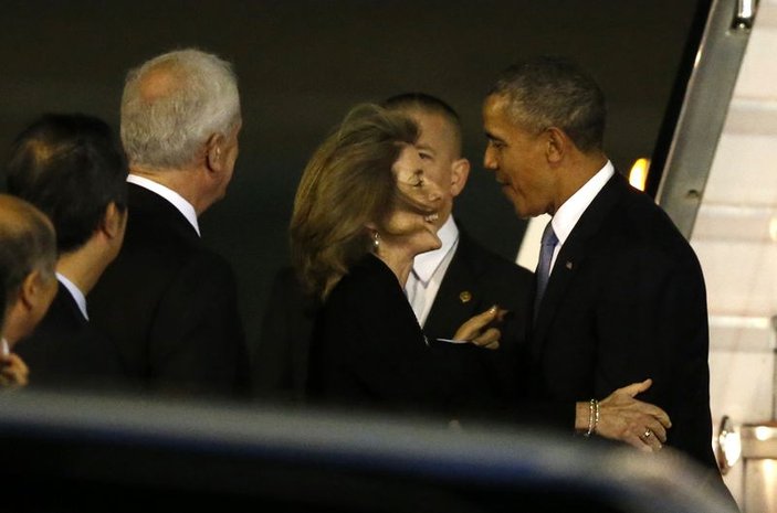 Caroline Kennedy'den Obama'ya sıcak karşılama