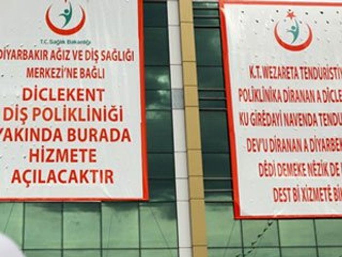 Diyarbakır'da 5 dilde tabelalar hazır