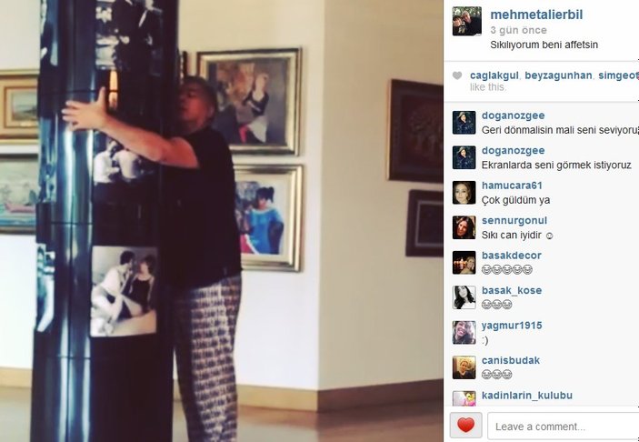 Mali genç sevgilisinden Instagram'da özür diledi