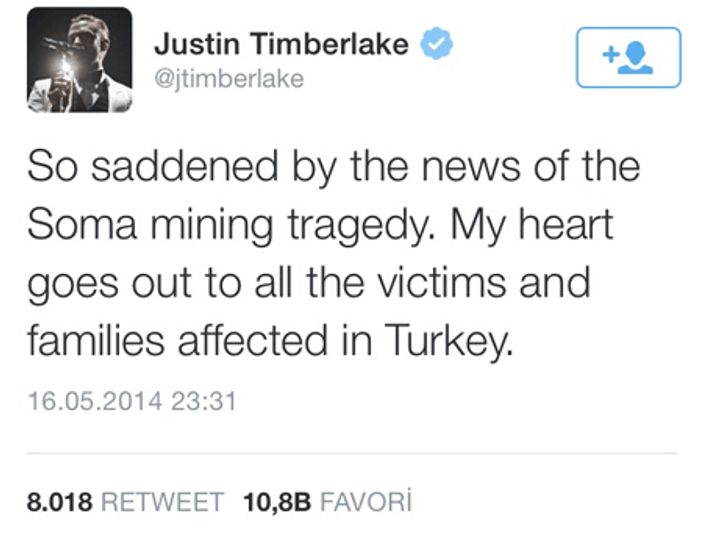 Justin Timberlake: Kalbim Türkiye’de