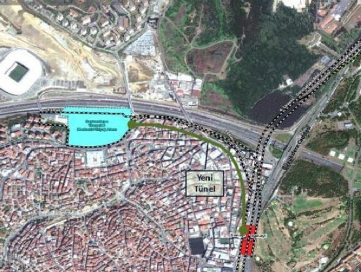 Seyrantepe- Sanayi Mahallesi arasına 3'üncü metro tüneli