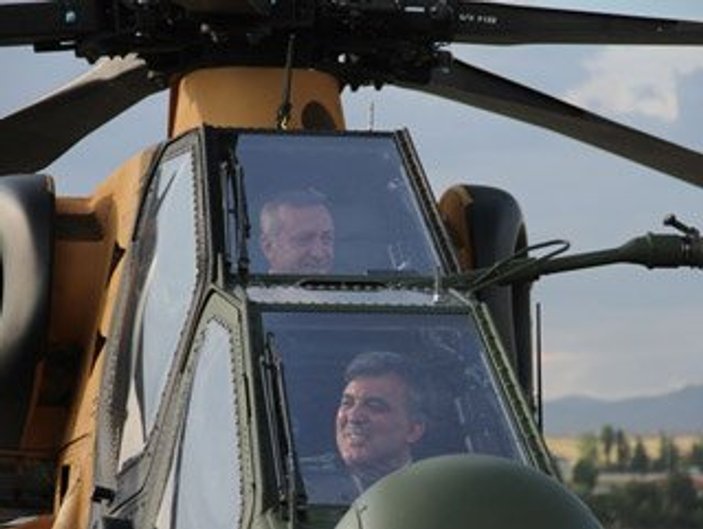 Cumhurbaşkanı Gül saldırı helikopteri ATAK'ı övdü