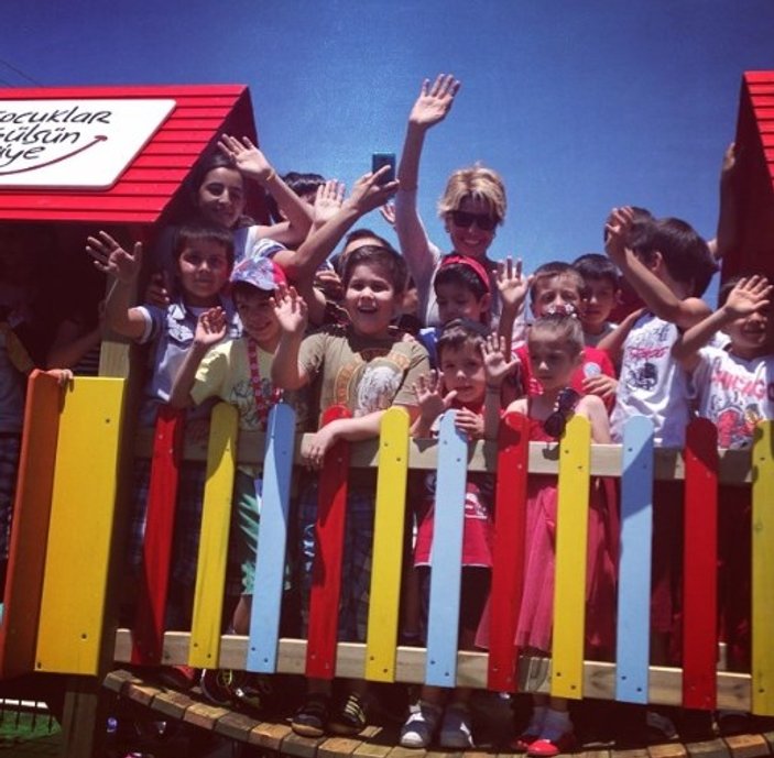 Çocuklar Gülsün Diye anaokulu Manavgat’ta açıldı