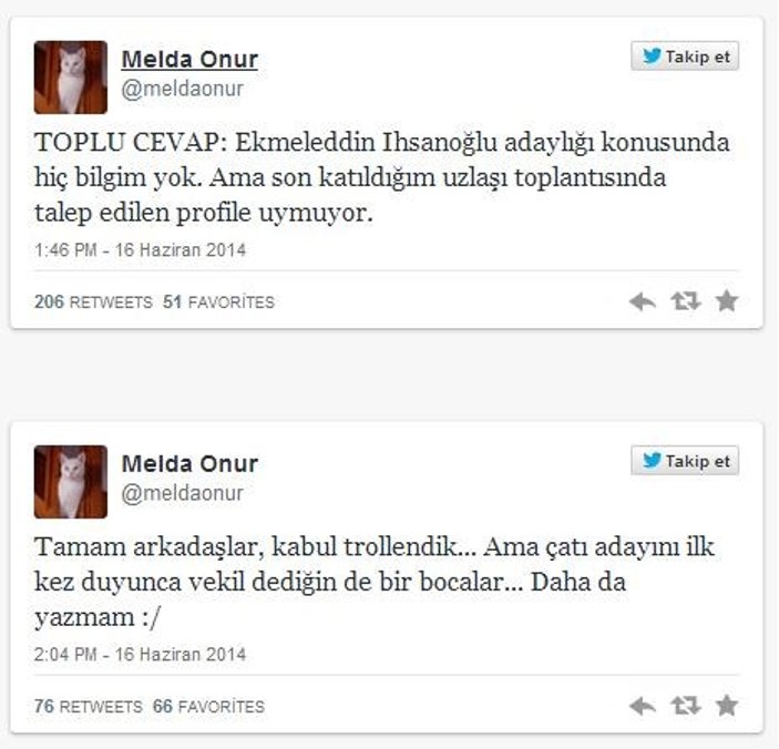 CHP'li Melda Onur'dan çatı adayı tepkisi: Trollendik