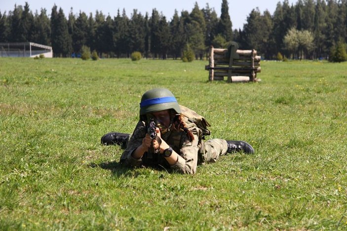 Balıkesir Astsubay MYO'da 26 kadın öğrenci eğitim görüyor