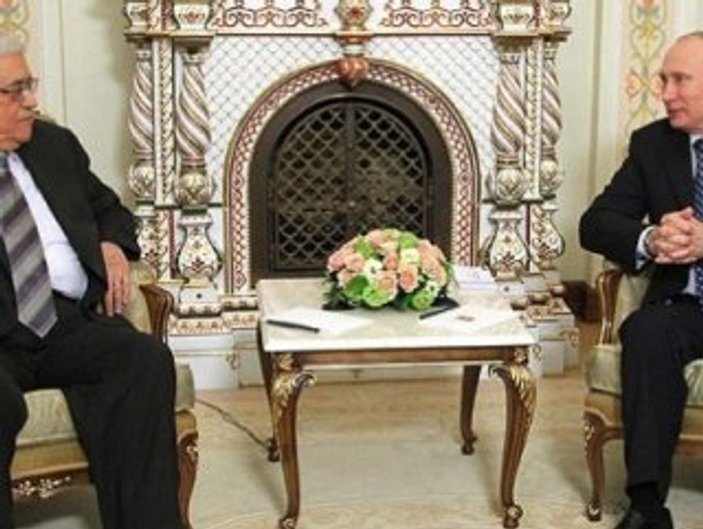 Putin Mahmud Abbas ile görüştü