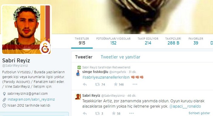 Simge Fıstıkoğlu'ndan Sabri'ye destek tweet'i