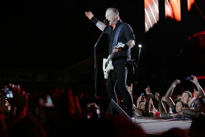 Metallica İstanbul'da konser verdi