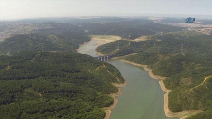 Alibeyköy Barajı'nın son durumu kötü