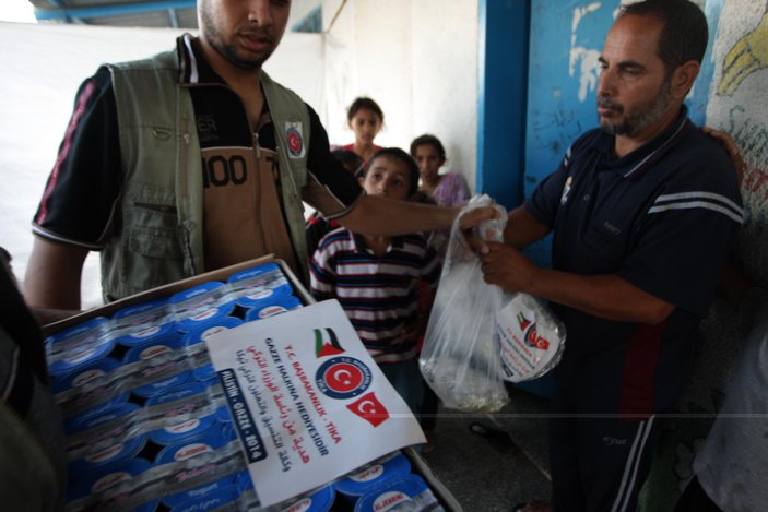 TİKA'dan Gazze'ye yardım eli