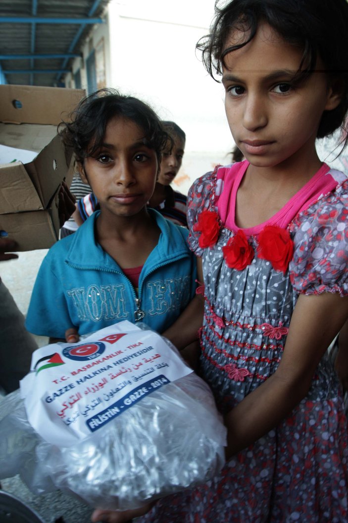 TİKA'dan Gazze'ye yardım eli