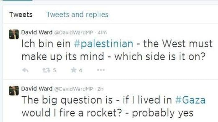 Gazze yanlısı tweet atan İngiliz vekile soruşturma
