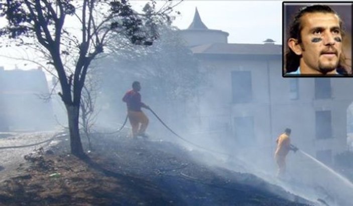 Rüştü'nün villası yanmaktan son anda kurtarıldı