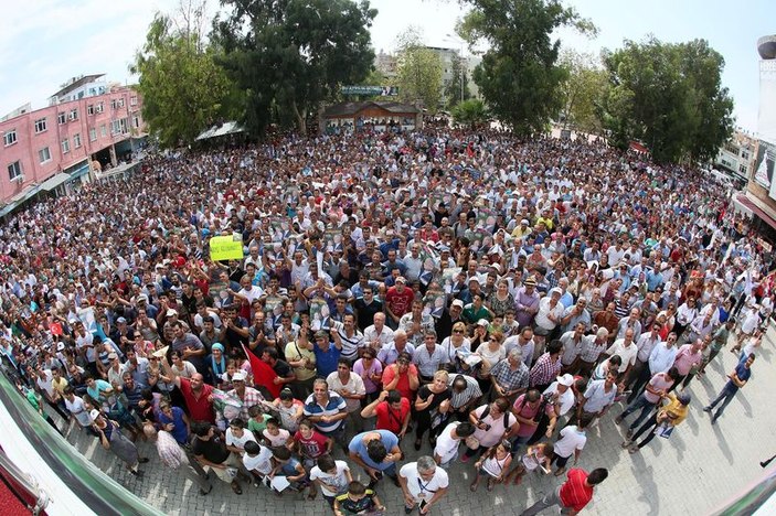 Ekmeleddin İhsanoğlu ilk kez Hatay'da miting yaptı