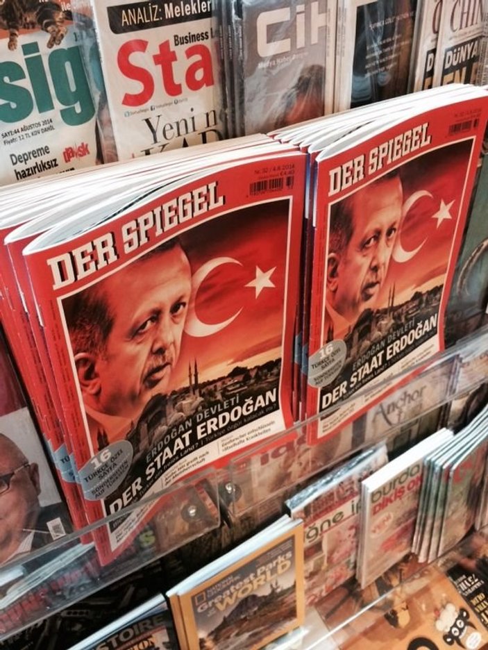 Der Spiegel dergisi Türkiye'de raflarda kaldı