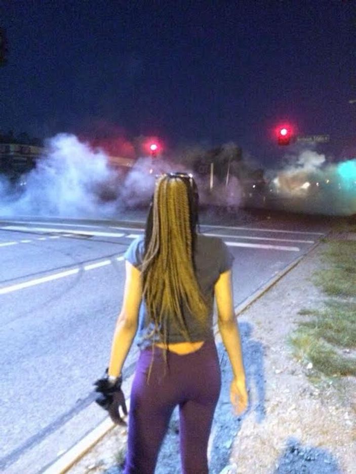 ABD'de eylemcilere Irak operasyonu gibi müdahale İZLE