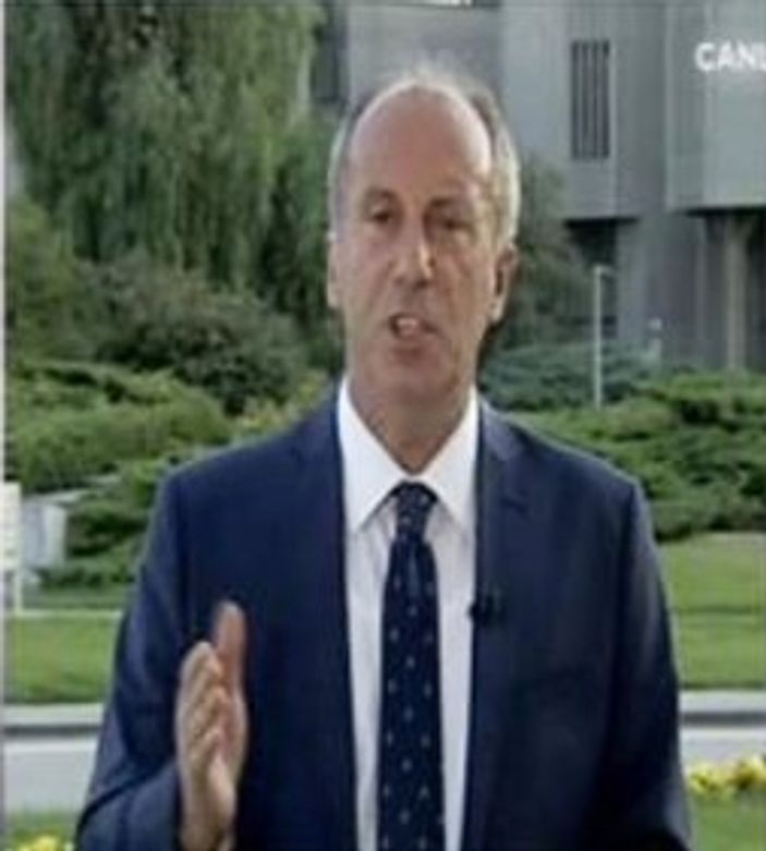 Muharrem İnce: Ben yenilmekten bıktım İZLE