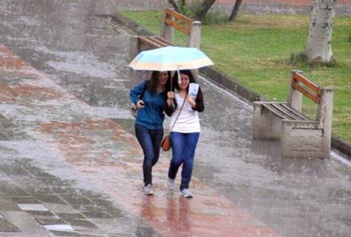 Meteorolojiden yağış uyarısı