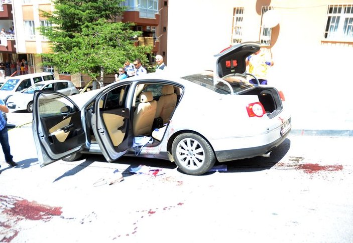 Ankara'da silahlı saldırı: 3'ü polis 4 yaralı 1 ölü
