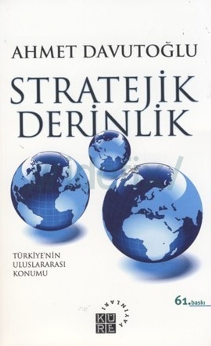 Ahmet Davutoğlu'nun Stratejik Derinlik haritası