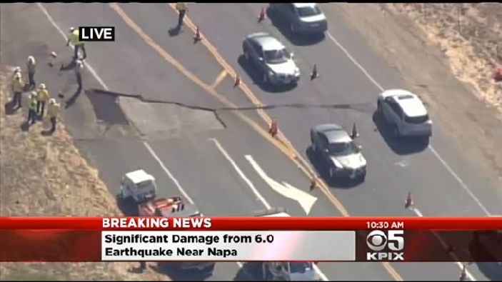 ABD'de 6 büyüklüğünde deprem