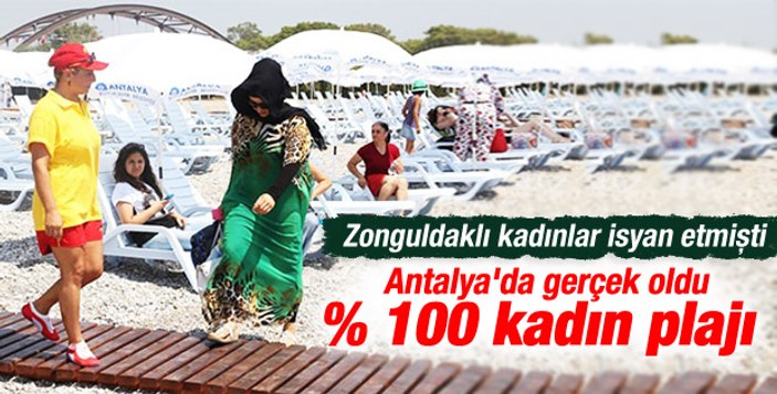 Aylin Nazlıaka'dan Kadınlar Plajı tepkisi
