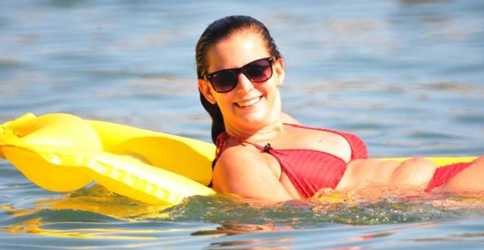 Bodrum plajlarına turistler akın etti