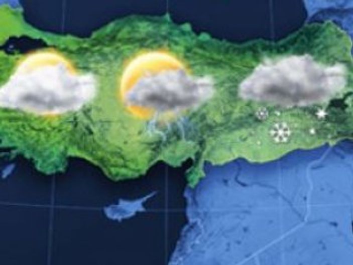 Yurt genelinde hava durumu