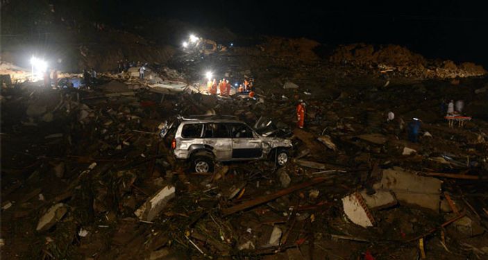 Çin’deki heyelanda 21 kişi öldü