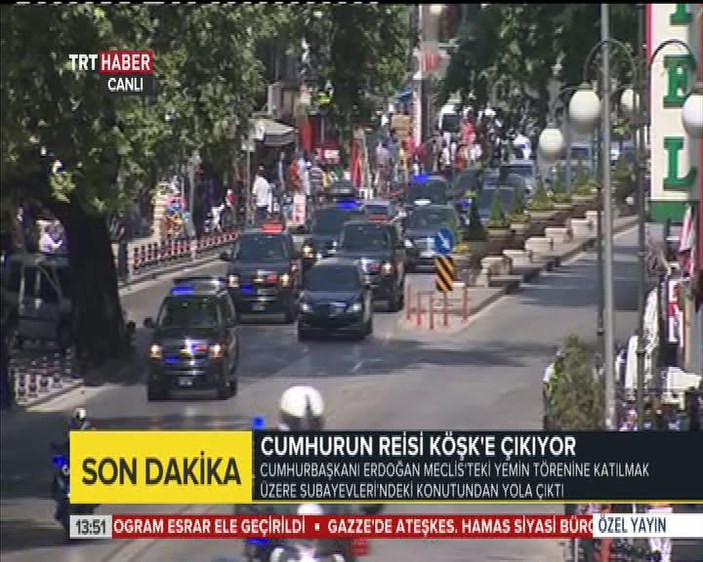 Erdoğan Köşk'e çıkıyor