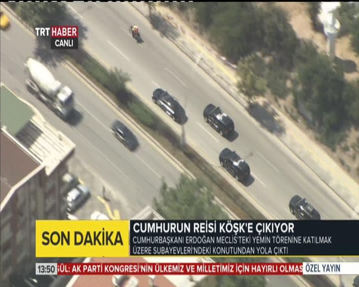 Erdoğan Köşk'e çıkıyor