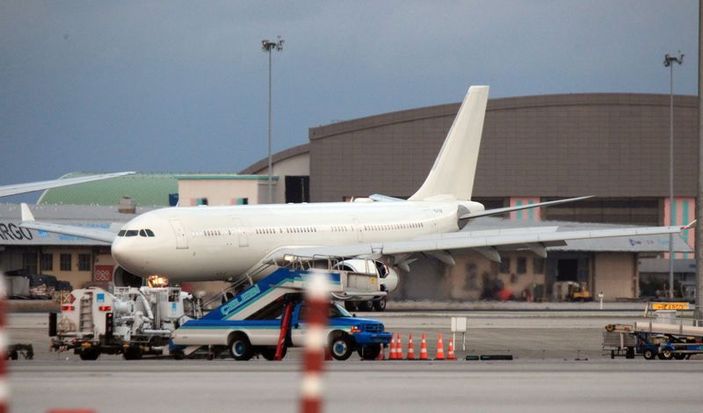 Erdoğan'ın yeni uçağı Air Force One İstanbul'a geldi
