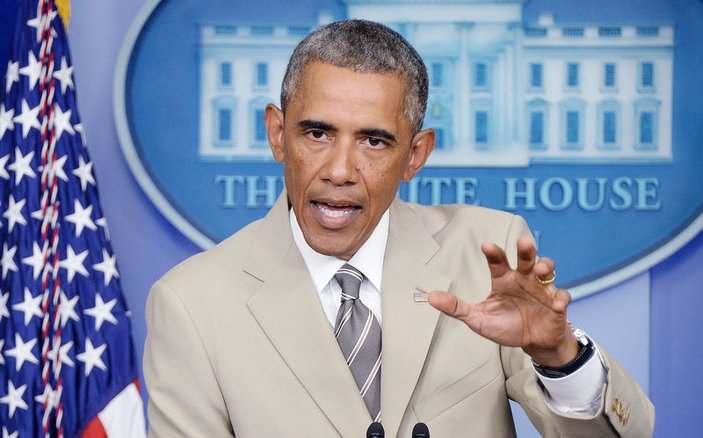 Obama'nın takım elbisesi alay konusu oldu