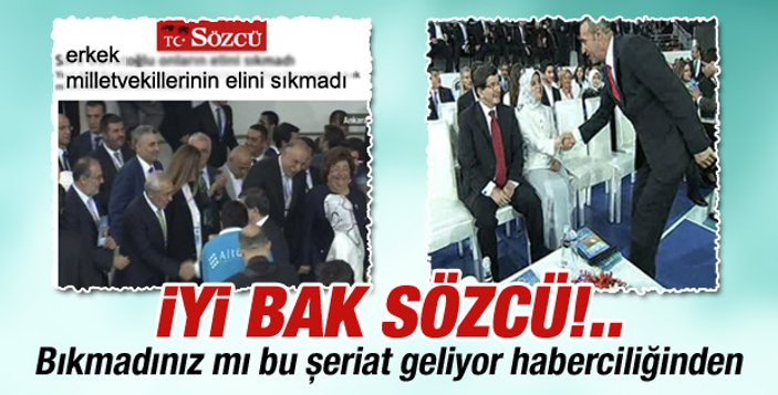 Sare Davutoğlu Kılıçdaroğlu ile el sıkıştı İZLE