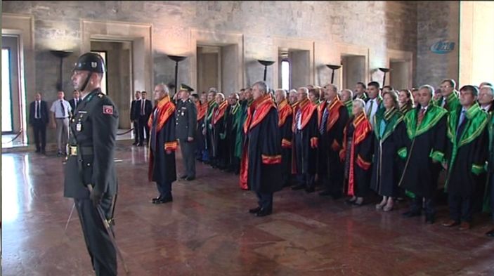 Ali Alkan Anıtkabir'i ziyaret etti