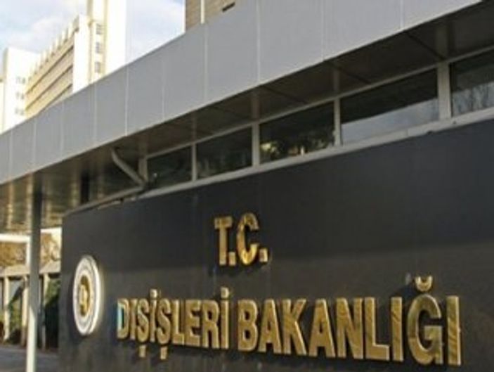 Dışişleri Bakanlığı'ndan İsrail'e kınama