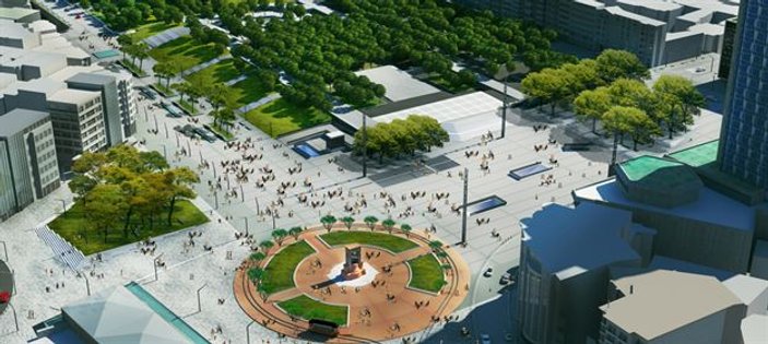Yeni Taksim Meydanı projesi onaylandı İZLE