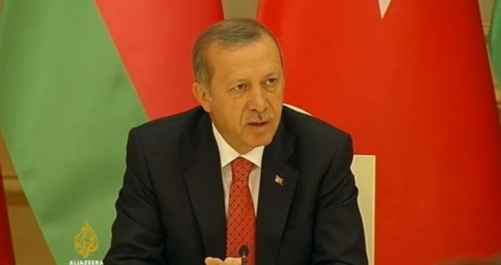Cumhurbaşkanı Erdoğan Azerbaycan'da İZLE