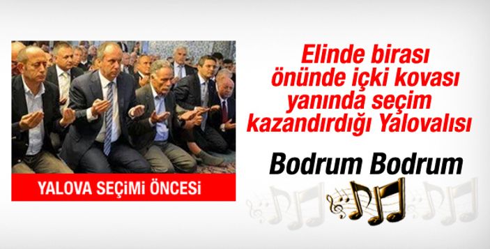 Muharrem İnce'den içkili fotoğrafa açıklama