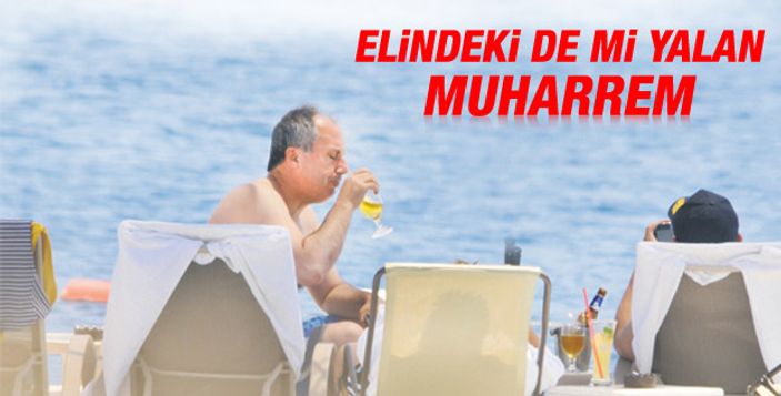 Muharrem İnce'den içkili fotoğrafa açıklama