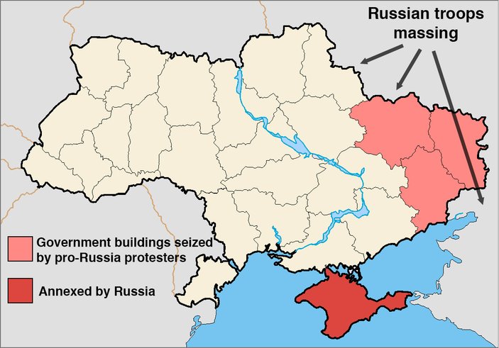 Ukrayna Rusya sınırına duvar örecek
