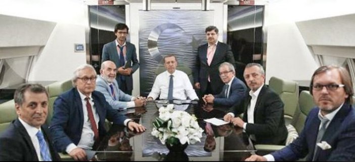 Cumhurbaşkanı Erdoğan'ın yeni uçağından ikinci görüntü