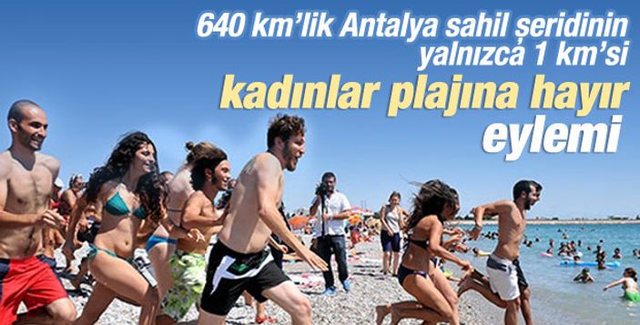 Rus gazeteci: Erkeksiz plaj cennet gibi