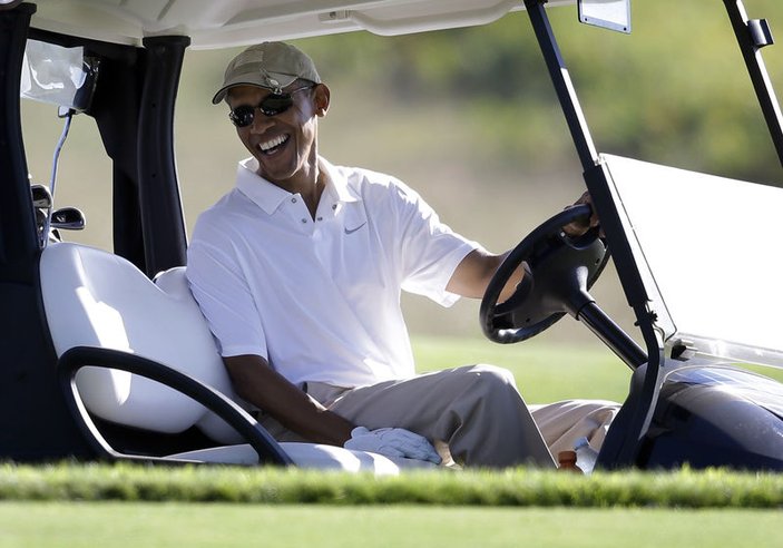 Obama: O açıklamadan sonra golf oynamam hataydı