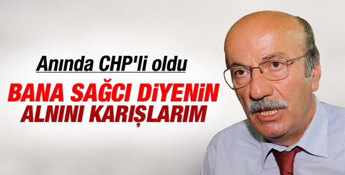 Mehmet Bekaroğlu: Sağ statükodur