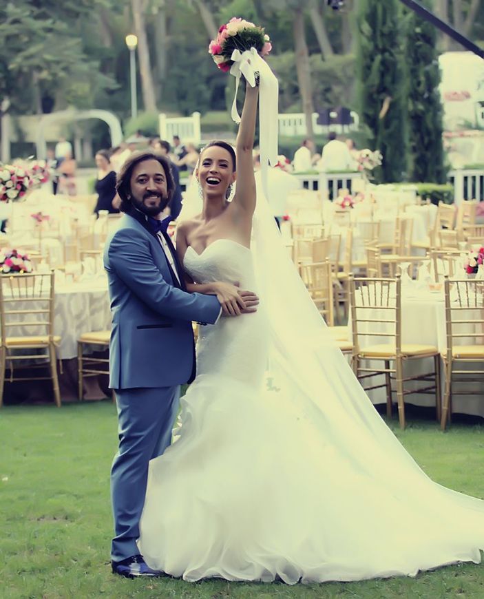 Fettah Can ve Cansu Kurtçu evlendi