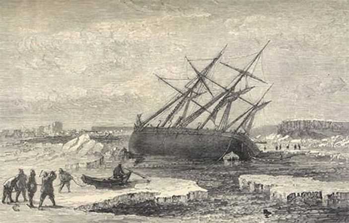 168 yıl önce kaybolan İngiliz kraliyet gemisi bulundu